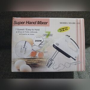 Super Hand Mixer - White